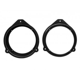 SPEAKER RINGEN Ø 165 MM AUDI A3/ A4 - SAAB 9-3 -SEAT EXEO VOOR+ACHTERPORTIER