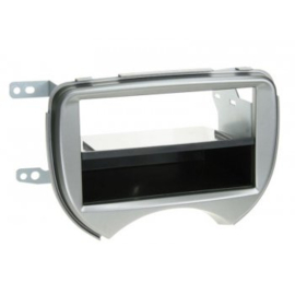 2-DIN PANEEL NISSAN MICRA 2011-2013 KLEUR: ZWART/ZILVER