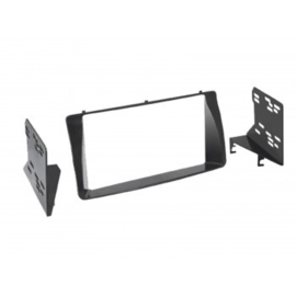 2-DIN PANEEL TOYOTA COROLLA - COROLLA VERSO 2001-2007 - KLEUR: ZWART