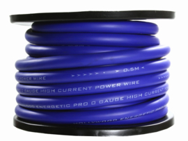 50mm2 power kabel  15 meter op rol volkoper  geel-blauw-zwart