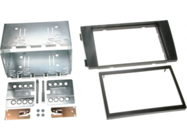 2-DIN PANEEL AUDI A6 1997-2004 - KLEUR: ZWART