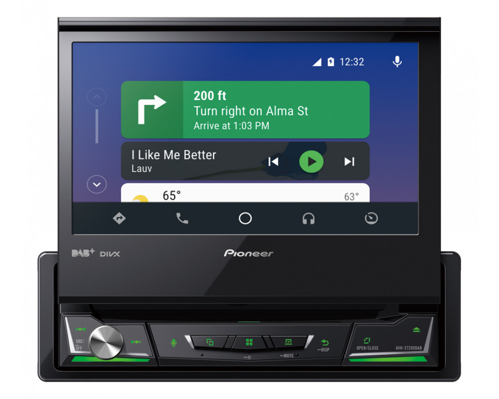 Pioneer AVH-Z7200DAB 1 DIN Klapscherm 7"