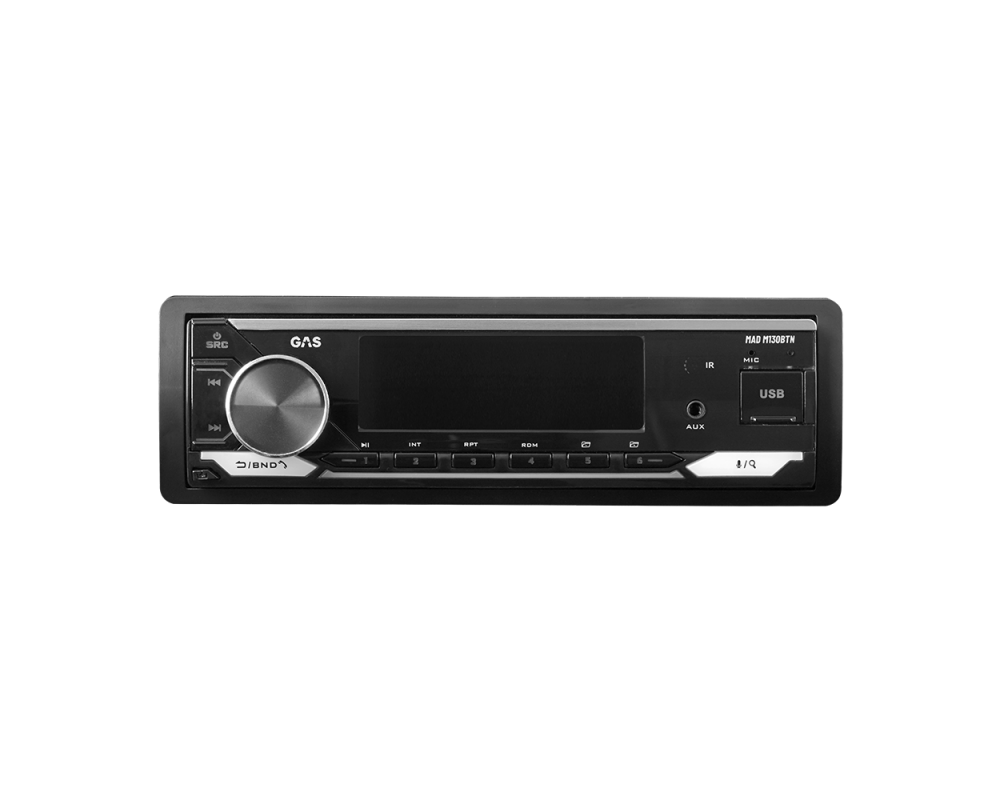 GAS MAD M130BTN 1-DIN, BT, USB, AUX, DSP, RDS
