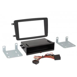 2-DIN PANEEL INBAY® MERCEDES C-CLASS /CLK / VITO /VIANO KLEUR: ZWART