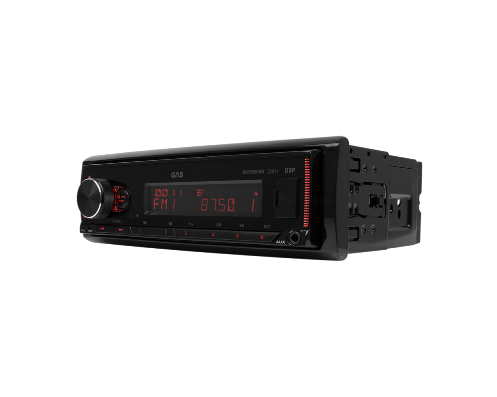 GAS MAX 1DIN DAB, BT, AUX, USB, APP, DSP, RDS (TOP RADIO!!)