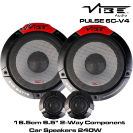 PULSE6C-V4: Pulse 6.5 Inch Component Speaker