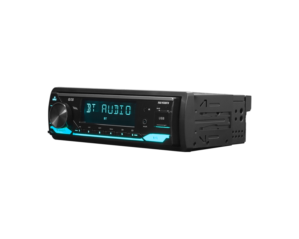 GAS MAD M130BTN 1-DIN, BT, USB, AUX, DSP, RDS