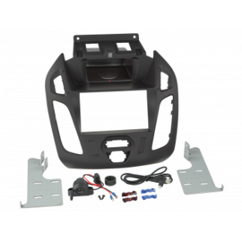 2-DIN RADIO PANEEL INBAY®FORD TRANSIT CONNECT (PJ12) / TOURNEO CONNECT (PJ12) 2013-2018 NEBULA/PEGASUS/PHOENIX ZILVER/ZWART