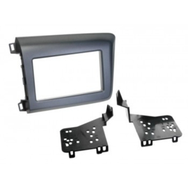 2-DIN PANEEL HONDA CIVIC 2012-2019 KLEUR: GRIJS