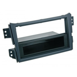 2-DIN PANEEL OPEL AGILA - SUZUKI SPLASH 2008 -2014 KLEUR: ZWART