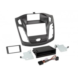 2-DIN PANEEL INBAY® FORD FOCUS 2011-2014 KLEUR: ZWART