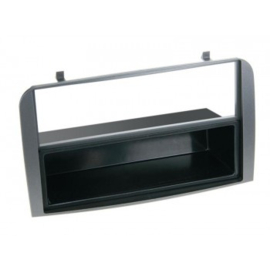 2-DIN PANEEL ALFA ROMEO 147 (TYPE 937) / GT (TYPE 937) KLEUR: ANTRACIET/ZILVER