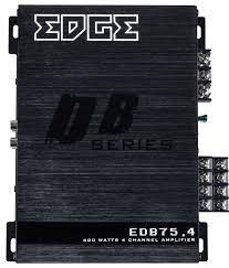 EDB75.4-E9 | EDGE DB Series 4 Channel 600 watts Amplifier