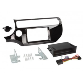 2-DIN PANEEL INBAY® KIA RIO 2015-2019 KLEUR: PIANO ZWART