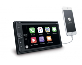 SONY XAV-AX205DB DAB+ DVD MULTIMEDIA RECEIVER, BLUETOOTH, APPLE CARPLAY, NAVIGATIE