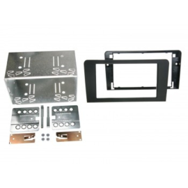 2-DIN PANEEL AUDI A3 (8P / 8PA) 2003-2013 - KLEUR: ZWART