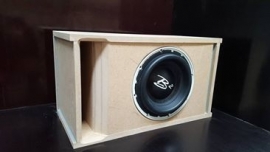 subwoofer kisten op maat gemaakt (enkele subwoofer)