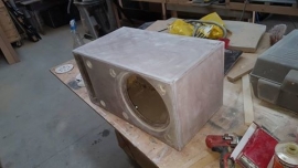 subwoofer kisten op maat gemaakt (enkele subwoofer)