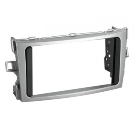 2-DIN PANEEL TOYOTA VERSO 2009-2011 KLEU: ZILVER