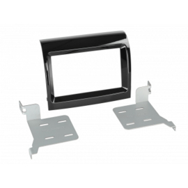 2-DIN PANEEL FIAT DUCATO - CITROËN JUMPER - PEUGEOT BOXER 2016-2021 FACELIFT KLEUR: PIANO ZWART