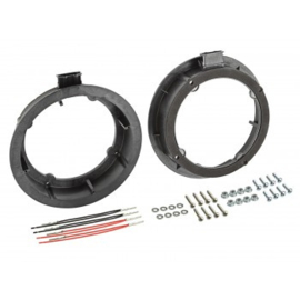 SPEAKER RINGEN Ø 165 MM DIV.MOD. VW- SEAT LEON/TOLEDO - SKODA FABIA MET INGEB.SPEAKERCONN.