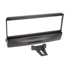 1-DIN PANEEL FORD ESCORT/TRANSIT/ SCORPIO - MAZDA 121 KLEUR: ZWART/ZILVER