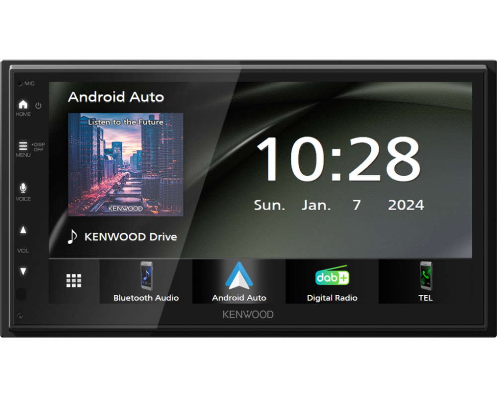 Kenwood DMX5023DABS - Multimediasysteem - 6.8" touchscreen - Apple Carplay en Android Auto