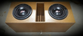 subwoofer kist op maat (dual subwoofers)