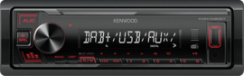 Kenwood KMMDAB307 - Mechless autoradio met DAB+