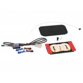 INBAY® KIT 3-SPOEL MET RUBBEREN PAD + LICHTGELEIDER-SET