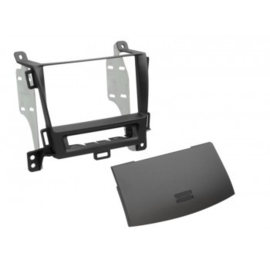 2-DIN PANEEL OPEL ZAFIRA TOURER 2012-2019 KLEUR: PIANO ZWART/BRUIN