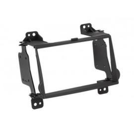 2-DIN PANEEL HYUNDAI H1 2008-2015 KLEUR: RUBBERTOUCH ZWART