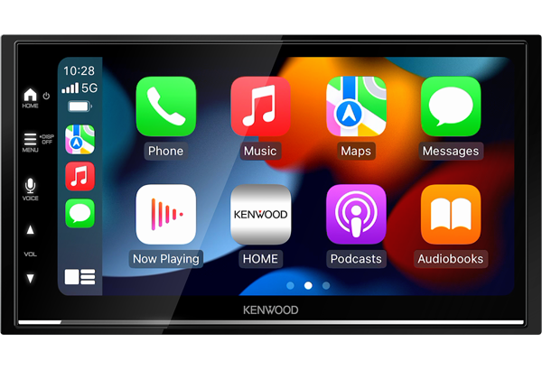 Kenwood DMX-7722DABS 6.8” AV-Receiver met Bluetooth, DAB Radio Wireless Apple Carplay/ Android Auto