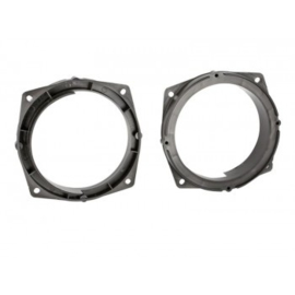 SPEAKER RINGEN Ø 130 MM MITSUBISHI COLT 2005-2012 VOORPORTIER + ACHTERPORTIER