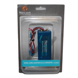 NECOM High/Low converter met remote