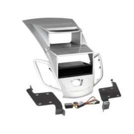 2-DIN PANEEL INBAY® FORD FIESTA (DISPLAY) 2008-2013 KLEUR:ZWART/ZILVER