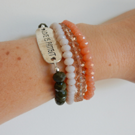 Armband | Donker mosgroen