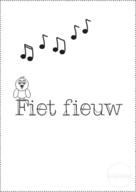 Cadeaukaartje | Fiet fieuw