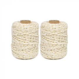 Bakers Twine | Crème-goud | 5 m