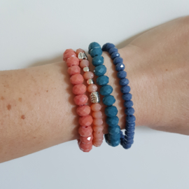 Armband | Blauwgrijs