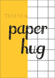 Kaart | This is a paper hug | Sale-variant