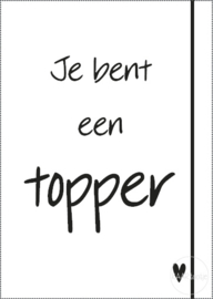 Kaart | Je bent een topper