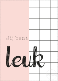 Kaart | Jij bent leuk