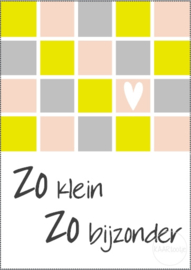 Kaart | Zo klein Zo bijzonder | Sale-variant