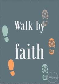 Kaart | Walk by faith | Sale-variant