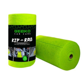 Gecko Rip a Rag Micofiber Towels Roll 75pcs