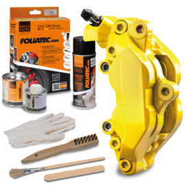 Foliatec Remklauwlak set - Speed Geel