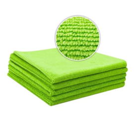 Microvezeldoeken Groen 300GSM – 5 Stuks Pakket