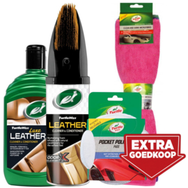Leer reinigings-set turtle Wax
