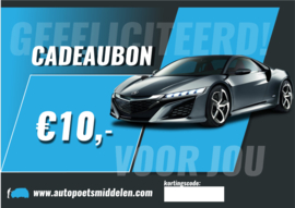 Cadeaubon 10 Euro